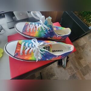 Tye Dye Converse M-9.5 W-11.5